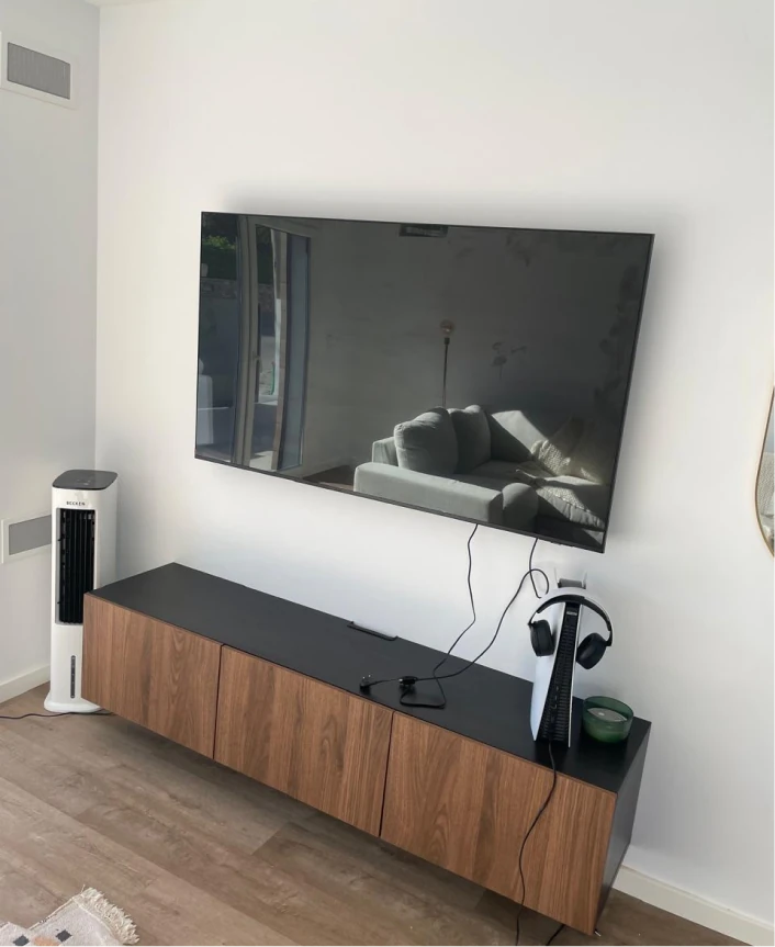 Instalação de TV na parede